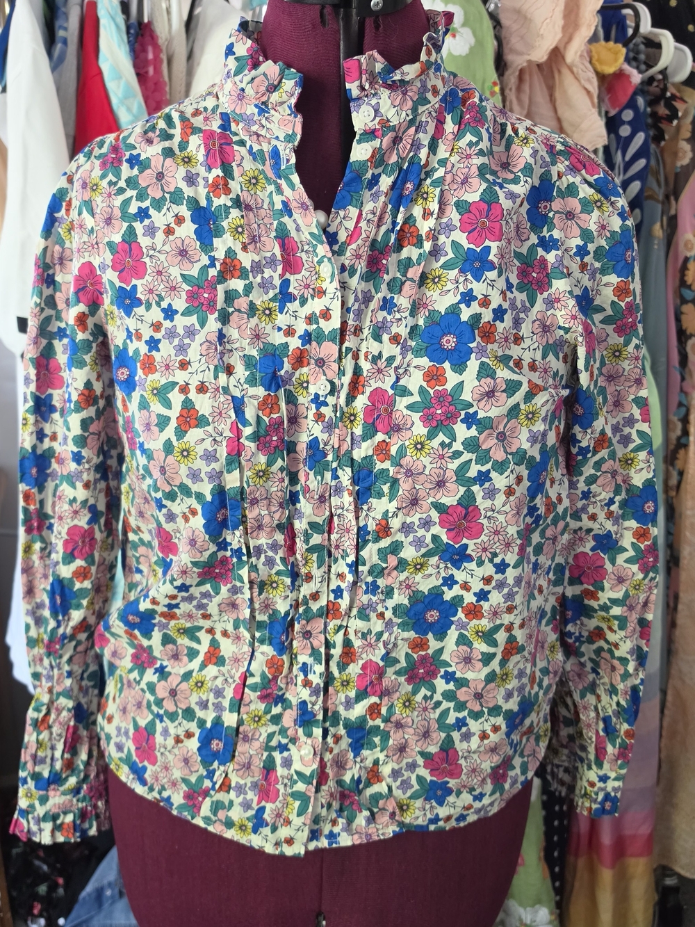 ×SOLD Boden Floral Print Shirt in Multicolor